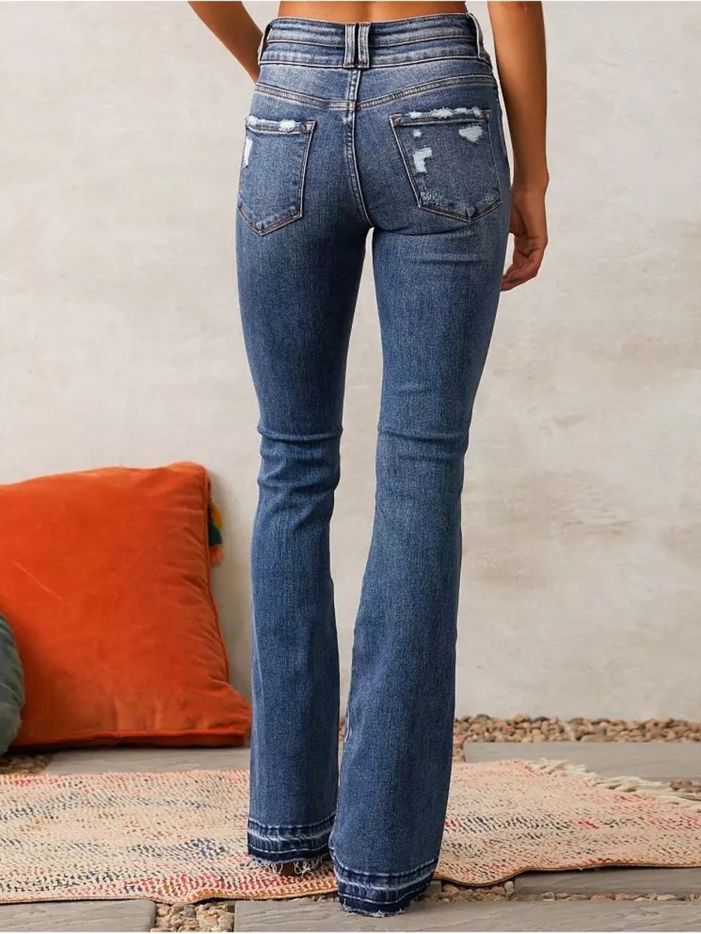 Flying Monkey High Rise Boot Stretch Jean - Picture 2 of 11